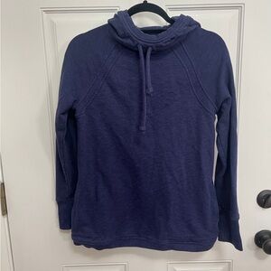 Duluth trading high neck hoodie sweatshirt size XS